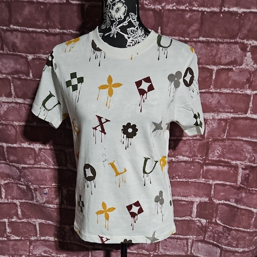 NovaKids "Mini Always Got That Drip" Cream T-shirt